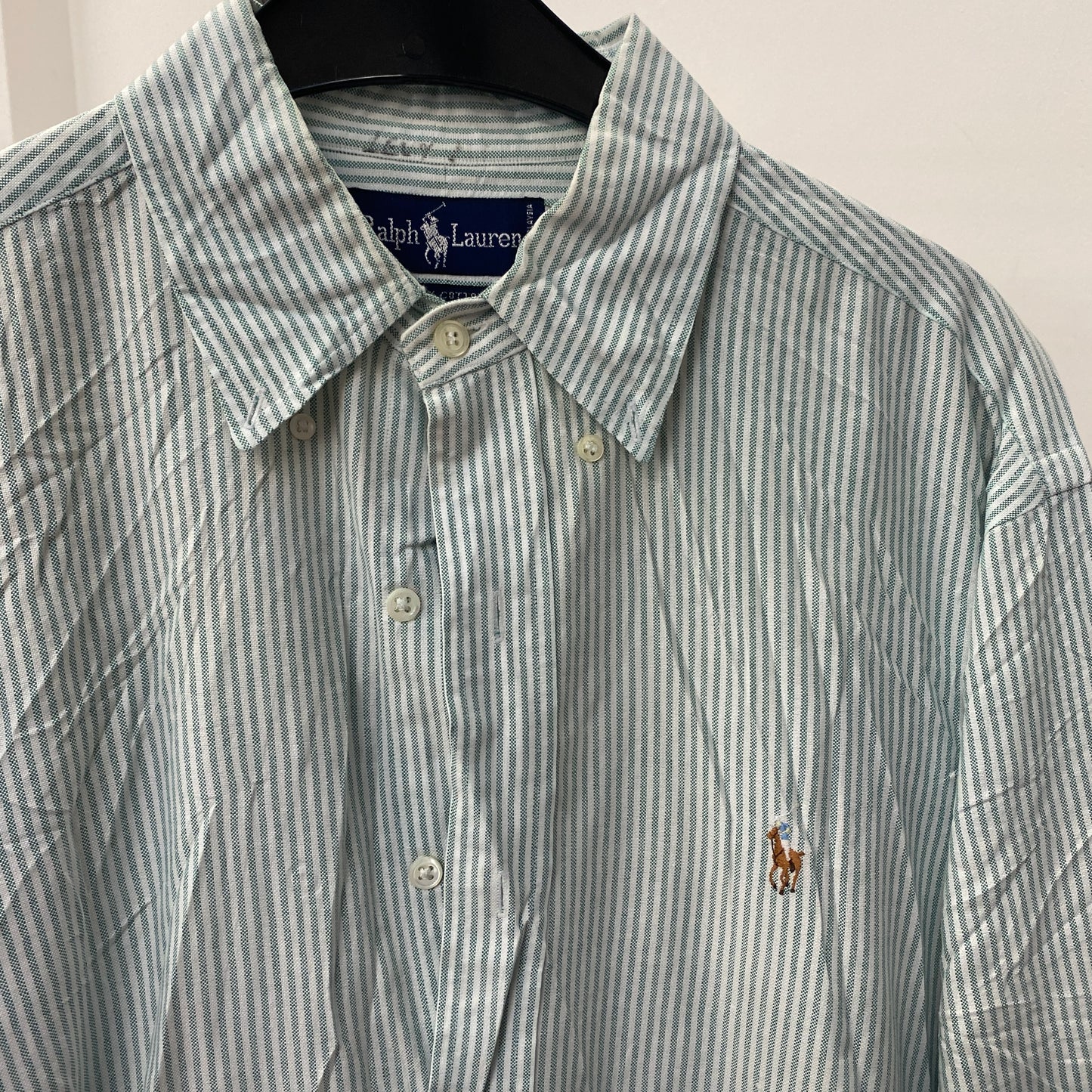 Ralph Lauren Long Sleeve Shirt in blue with white stripes