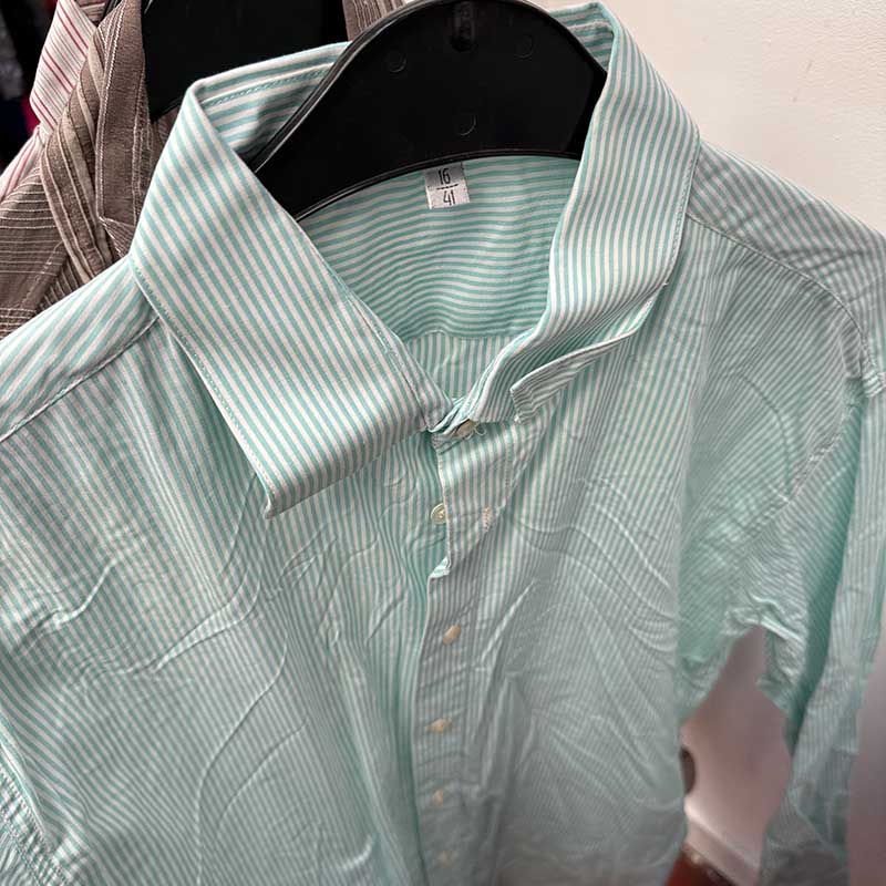 Long Sleeve Striped and Checkered Shirts for Men Wholesale - Examples of what you might receive in your Bundle