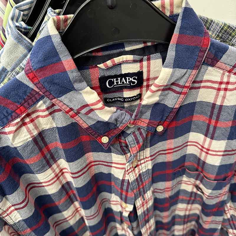 Long Sleeve Striped and Checkered Shirts for Men Wholesale - Examples of what you might receive in your Bundle