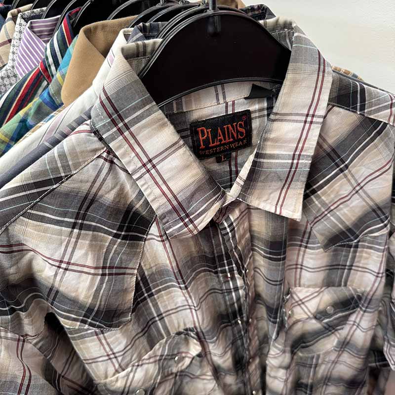 Long Sleeve Striped and Checkered Shirts for Men Wholesale - Examples of what you might receive in your Bundle