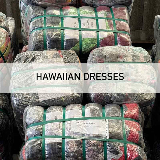 Vintage Hawaiian Dresses For Women Wholesale Bale
