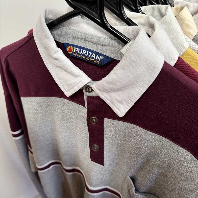 Long Sleeve Polo & Rugby Shirts for Men Wholesale - examples of you might receive on your Bundle
