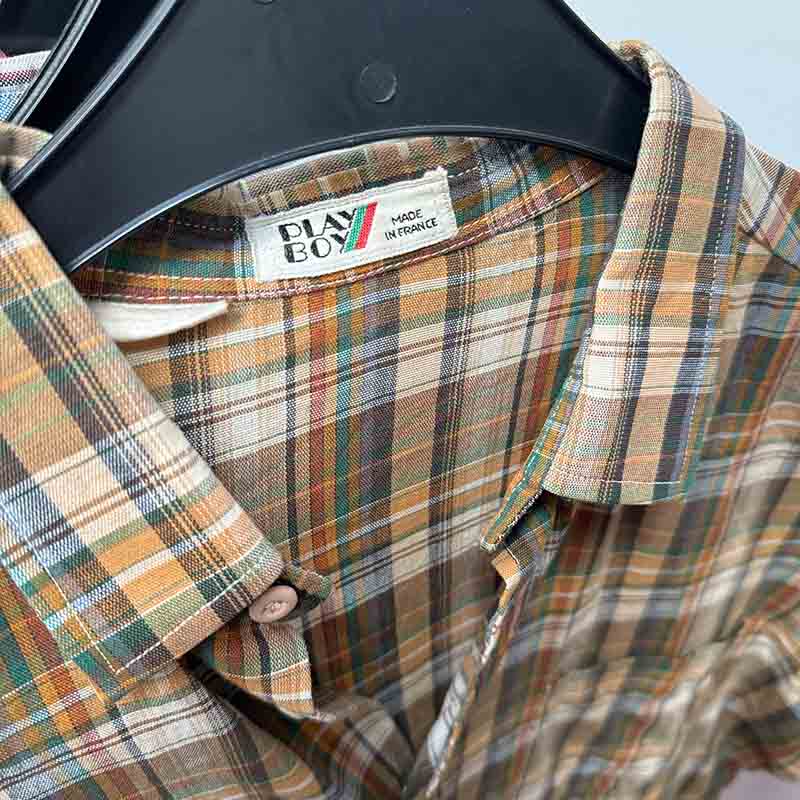Short Sleeve Striped and Checkered Shirts for Men Wholesale - examples of what you might receive in your Bundle