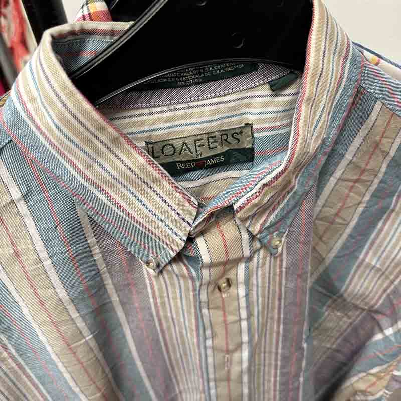 Short Sleeve Striped and Checkered Shirts for Men Wholesale - examples of what you might receive in your Bundle