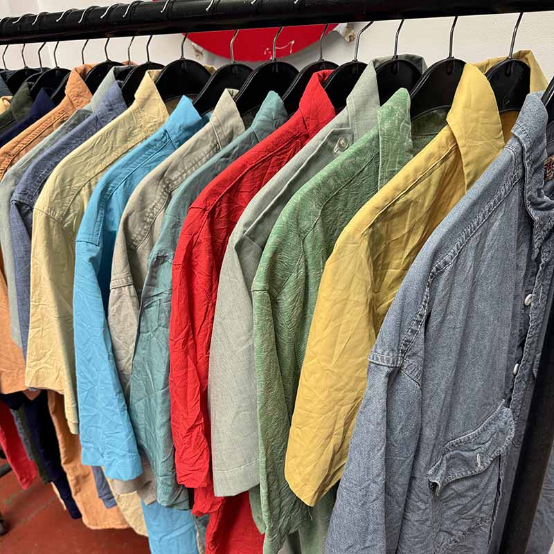 Plain Short Sleeve Shirts for Men Wholesale - examples of what you might receive in your Bundle