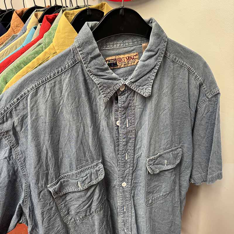 Plain Short Sleeve Shirts for Men Wholesale - examples of what you might receive in your Bundle