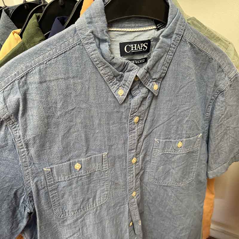 Plain Short Sleeve Shirts for Men Wholesale - examples of what you might receive in your Bundle