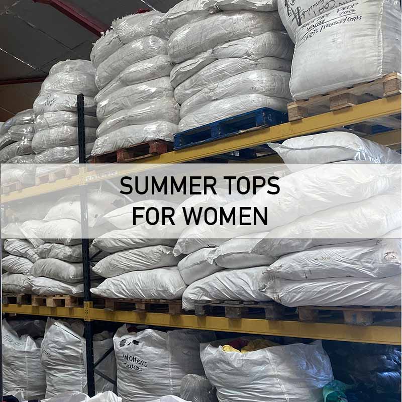 vintage and modern mix summer tops for women wholesale clothing bag 25kg
