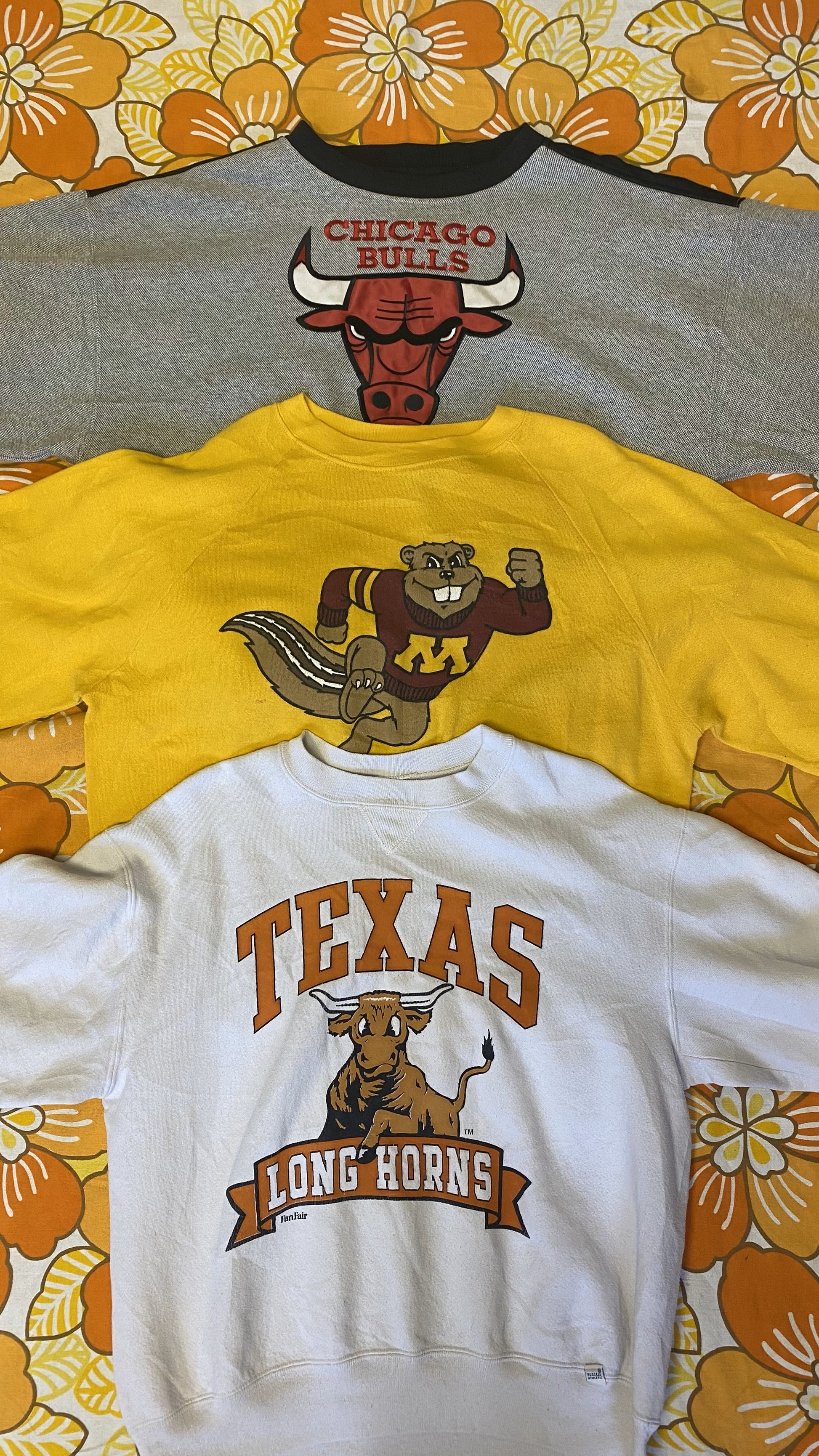 Wholesale print branded and sports hoodies and sweatshirts. Shop wholesale vintage and secondhand clothing bales and bundles online from Brighton's biggest vintage retailer. International shipping available. Book to handpick vintage from our warehouse in Sussex, UK or via video call online.