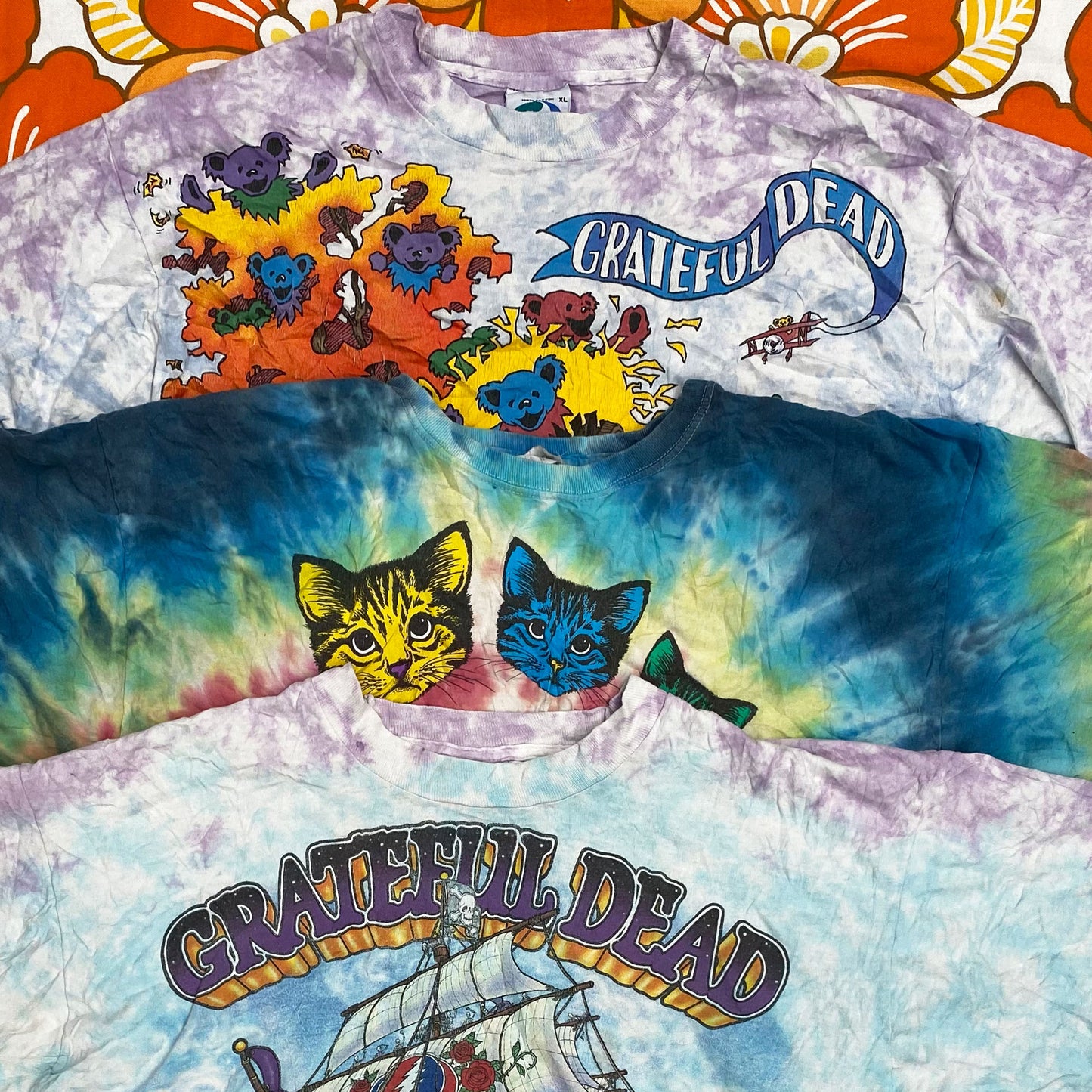 Tie Dye T-shirts Wholesale Bundle