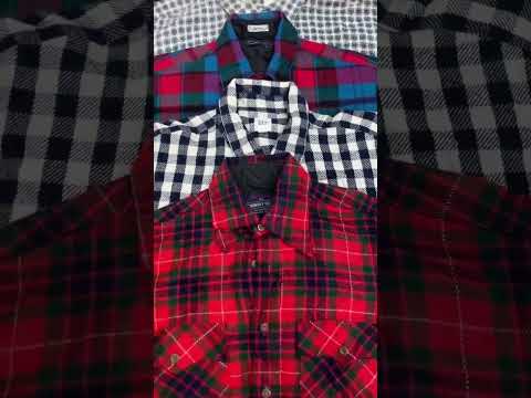 Wholesale vintage and secondhand mixed bundles of flannel shirts. Choose from Grade A, B or ungraded to bulk buy per kilo, piece or bale. Handpick available in Sussex warehouse of Brighton's biggest vintage retailer or shop at monthly kilo sale events.