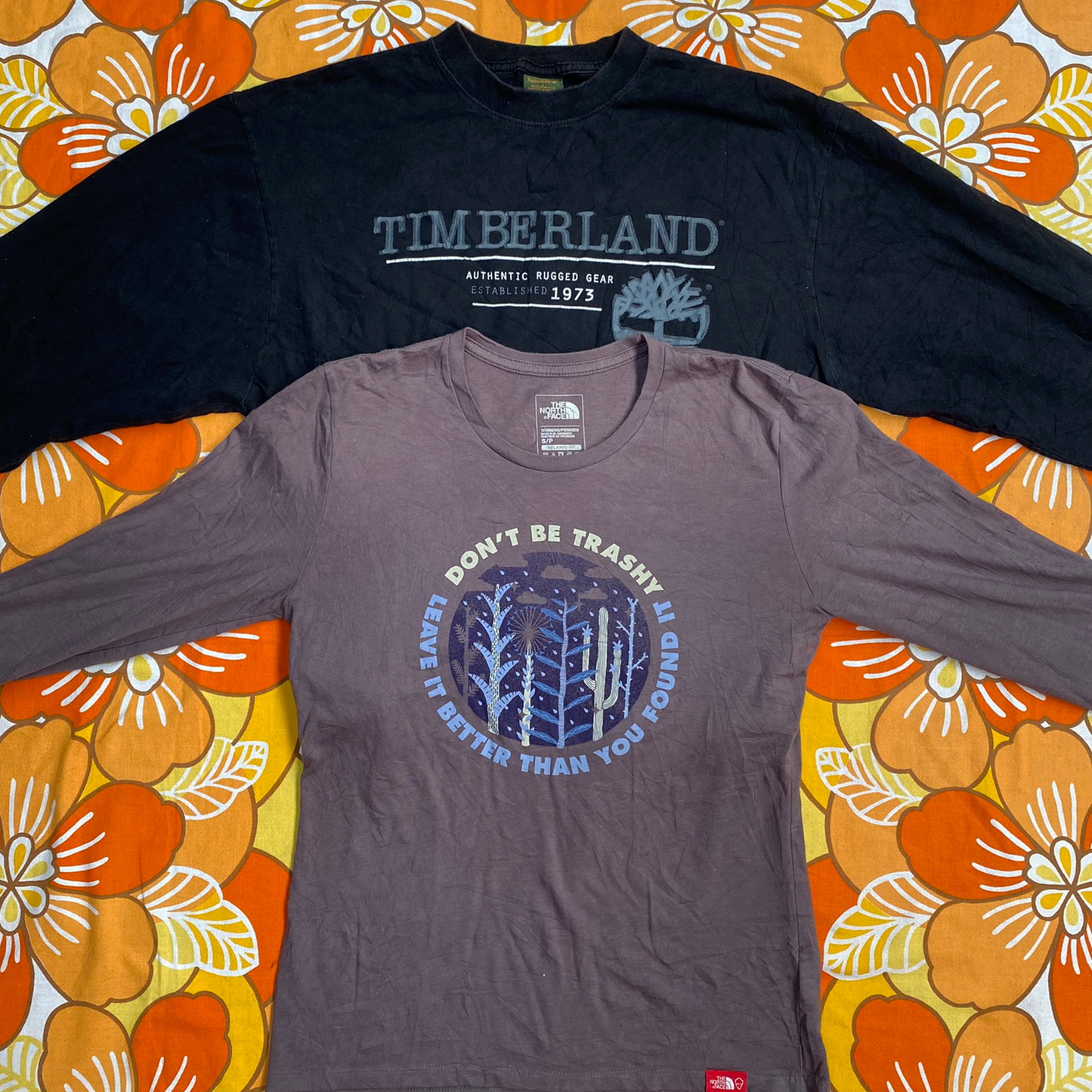Wholesale vintage and secondhand mixed bundles of long sleeve T-shirts. Choose from Grade A, B or ungraded to bulk buy per kilo, piece or bale. Handpick available in Sussex warehouse of Brighton's biggest vintage retailer or shop at monthly kilo sale events.