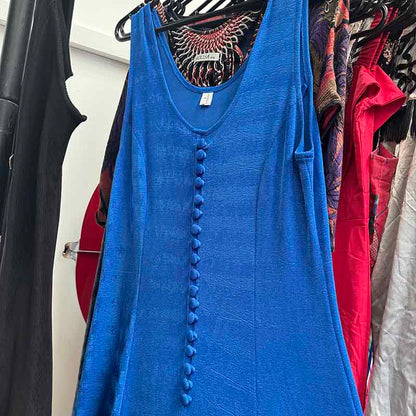 Long Summer Dresses Wholesale Bundle - Blue dress, example of what you might receive. 