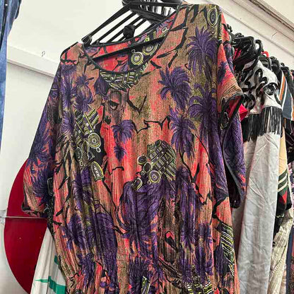 Long Summer Dresses Wholesale Bundle - Patterned dress, example of what you might receive. 