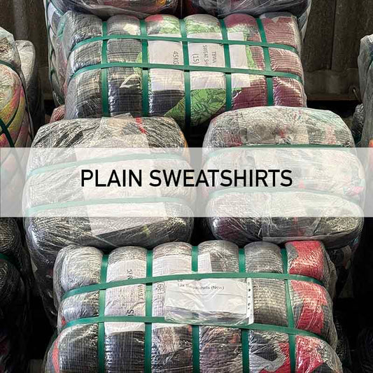 Vintage Plain Sweatshirts Wholesale Bale Wholesale Bale