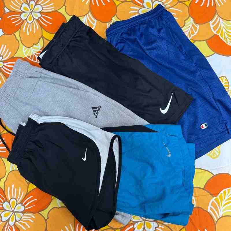 Second Hand Sports Shorts Wholesale Bulk 25kg Bag Example