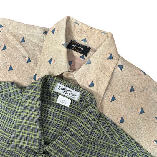 Vintage 70s Shirts For Men Wholesale Bale