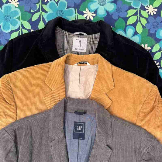 Vintage Corduroy Jackets & Blazers Wholesale Bundle example of what you might receive