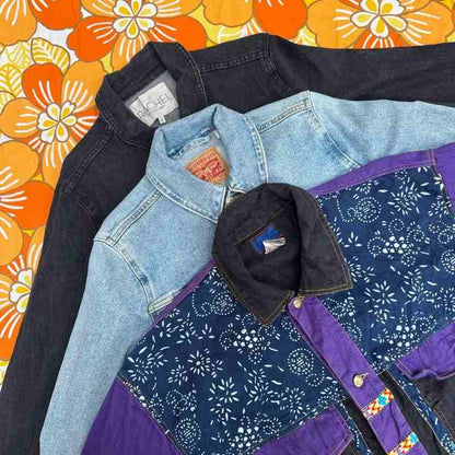 Vintage Denim Jackets Wholesale Bundle example