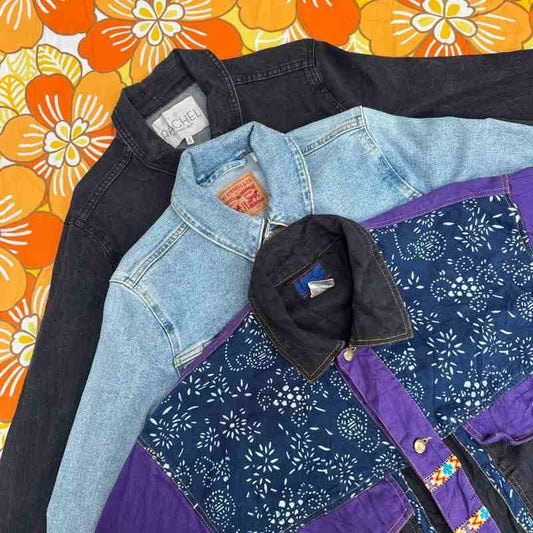 Vintage Denim Jackets Wholesale Bundle example