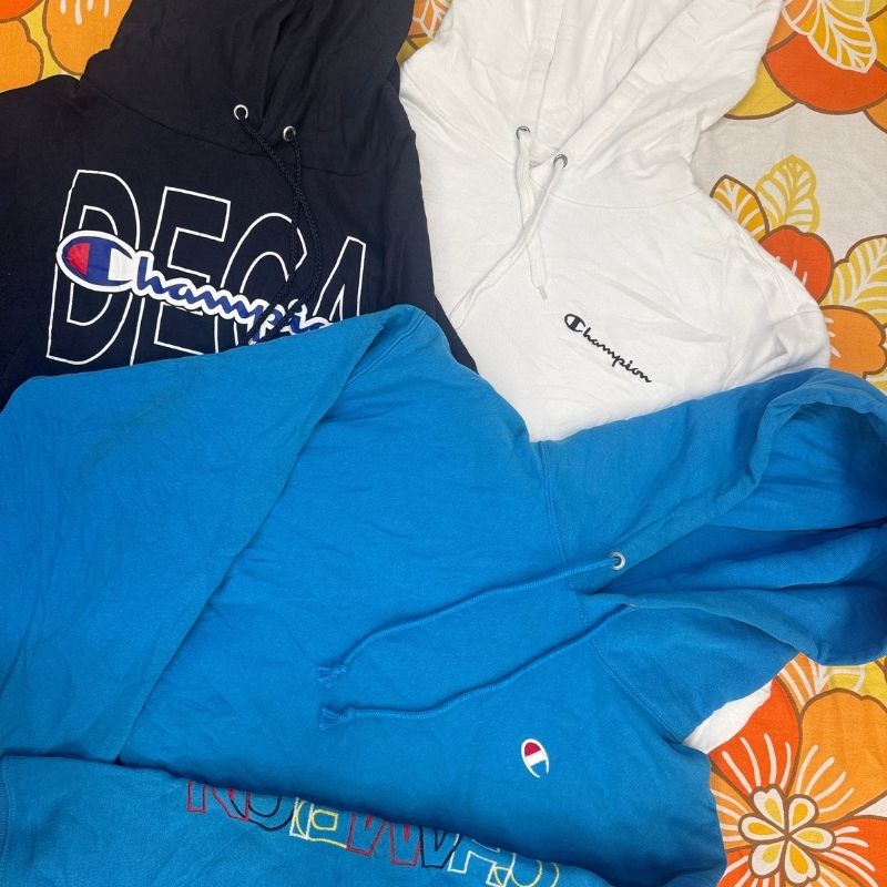 Vintage & Second Hand Champion Hoodies Wholesale Bulk Bag thumbnail