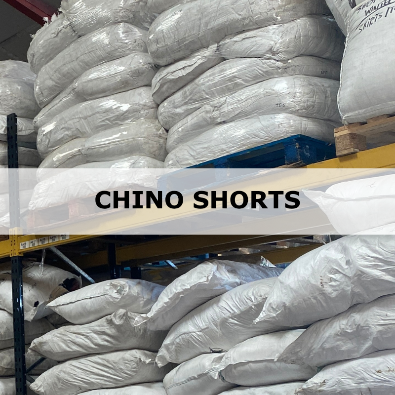 Vintage & Second Hand Chino Shorts Wholesale 25kg Bag