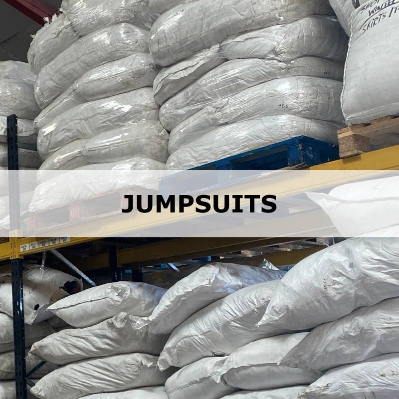 Vintage & Second Hand Jumpsuits Wholesale Bulk Bag 25kg