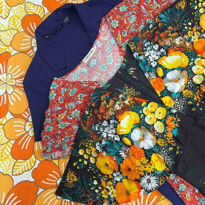 Vintage & Second Hand Short Sleeve Dresses Wholesale 25kg Bag - Example of what you might receive