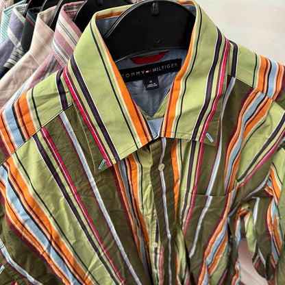 Long Sleeve Striped and Checkered Shirts for Men Wholesale - Examples of what you might receive in your Bundle
