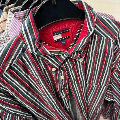 Long Sleeve Striped and Checkered Shirts for Men Wholesale - Examples of what you might receive in your Bundle