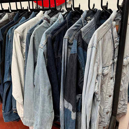 Vintage Denim Jackets Wholesale Bundle - examples of what you might receive