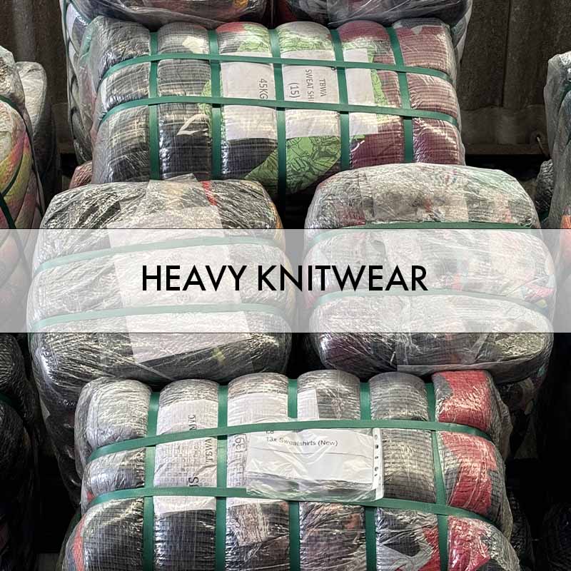 Vintage Heavy Knitwear Wholesale Bale - Example of what you might receive