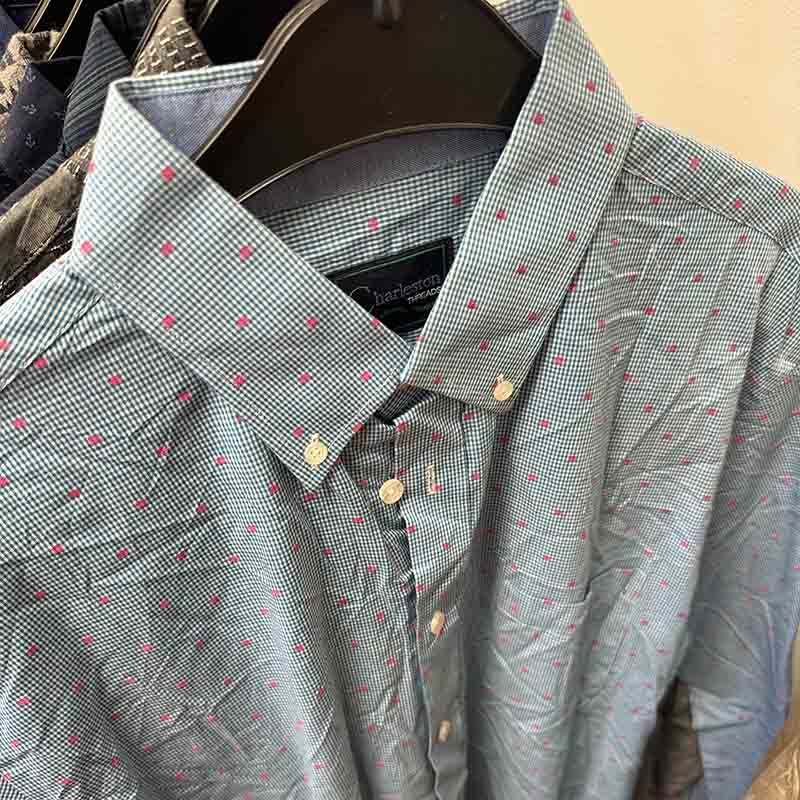 Patterned Long Sleeve Shirts for Men Wholesale Bundle