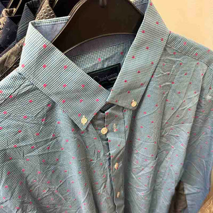 Patterned Long Sleeve Shirts for Men Wholesale Bundle