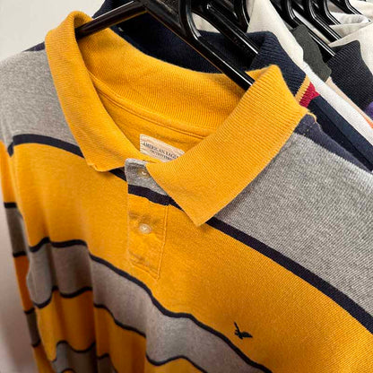 Long Sleeve Polo & Rugby Shirts for Men Wholesale - examples of you might receive on your Bundle