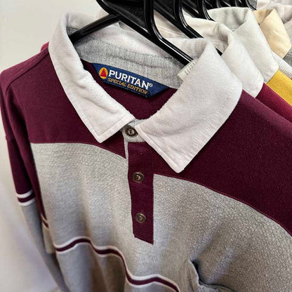Long Sleeve Polo & Rugby Shirts for Men Wholesale - examples of you might receive on your Bundle