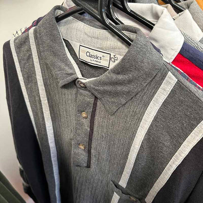 Long Sleeve Polo & Rugby Shirts for Men Wholesale - examples of you might receive on your Bundle