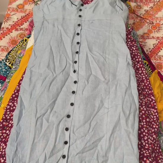 Vintage & Second Hand Strappy Summer Dresses Wholesale Bulk 25kg Bag video example of what you might receive
