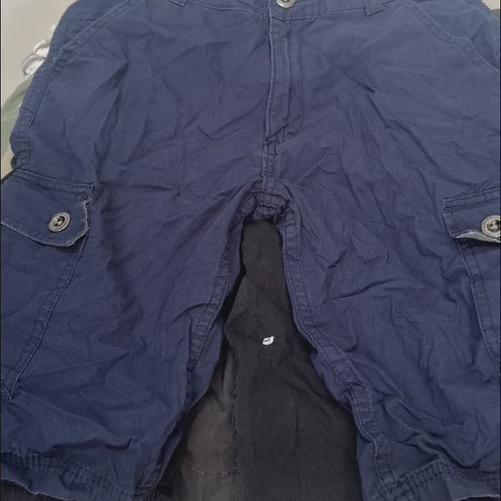 Vintage & Second Hand Cargo Shorts Wholesale 25kg Bag video example of what you might receive
