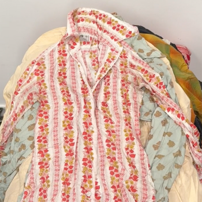 Unboxing 70s Men’s Vintage Shirt Bale – Bold Prints, Disco Collars, Psychedelic Patterns & Retro Vibes | 45kg Wholesale Vintage Clothing