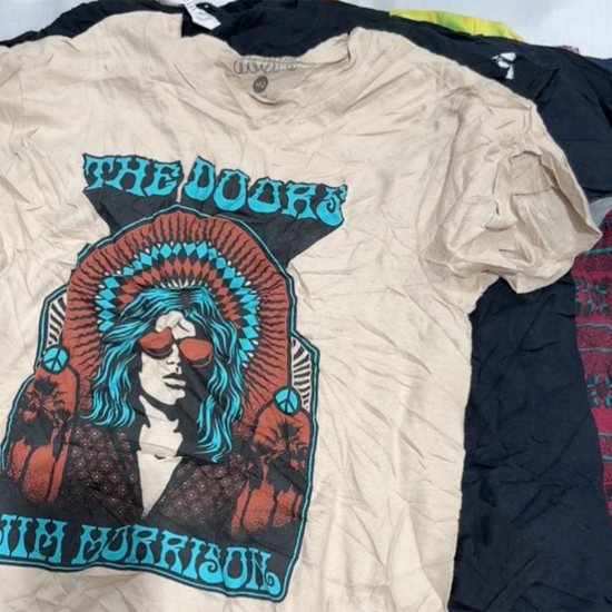 Unboxing a 45kg Vintage Mixed T-Shirt Bale – printed, plain, branded, and tie-dye t-shirts for wholesale resale