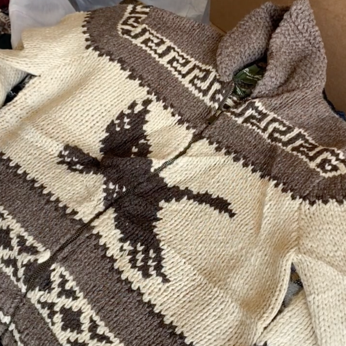 Vintage Heavy Sweaters & Knitwear Wholesale Bundle - example of what you might receive