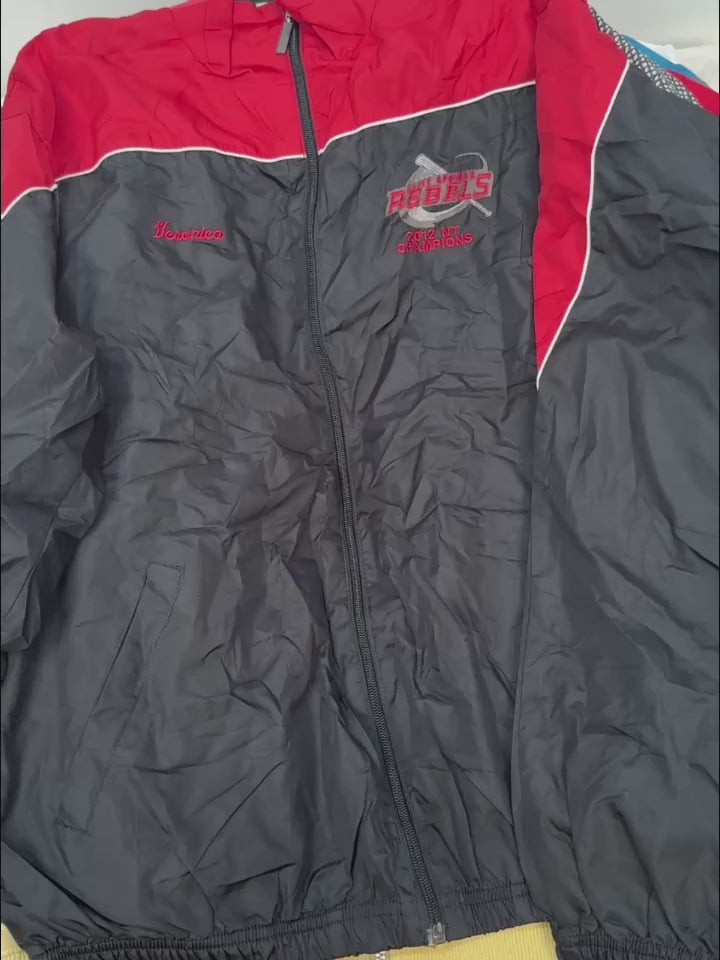 Vintage & Second Hand Windbreakers and Lightweight Shell Jackets Wholesale 25kg Bag example of what you might receive