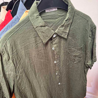 Plain Short Sleeve Shirts for Men Wholesale - examples of what you might receive in your Bundle