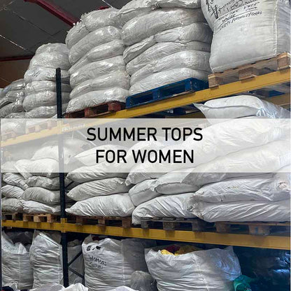 vintage and modern mix summer tops for women wholesale clothing bag 25kg
